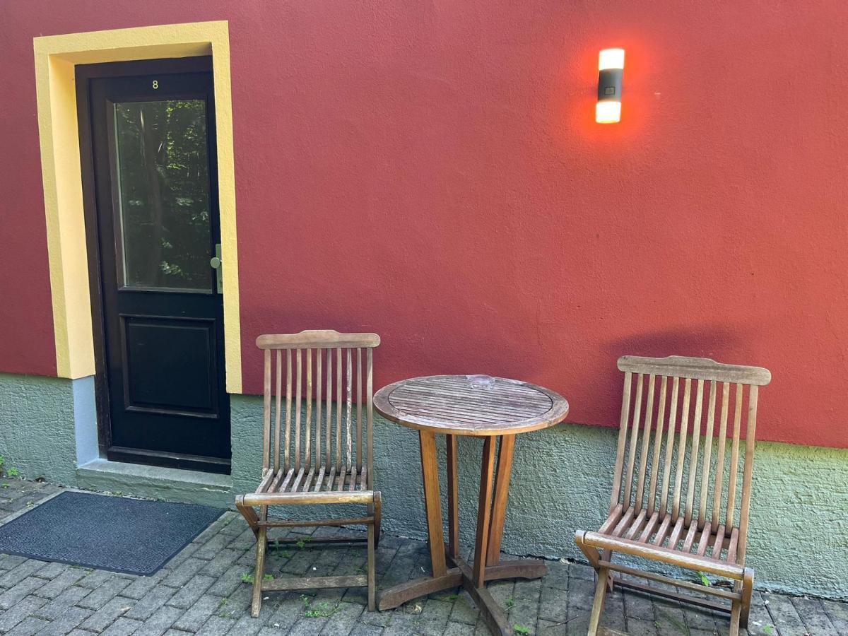 Pension & Cafe Abendroete Kurort Oybin Exterior photo